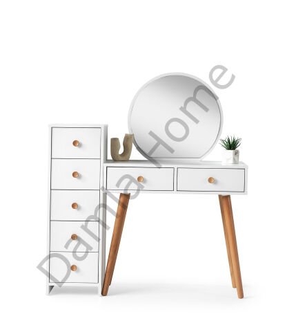 Duru Makyaj Masası -Beyaz/Naturel