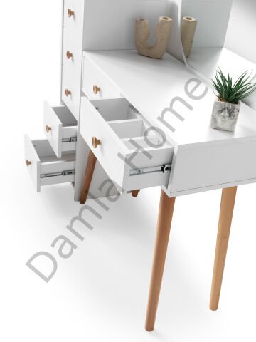 Duru Makyaj Masası -Beyaz/Naturel