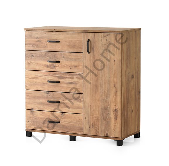 Dolaplı Şifonyer - Çam