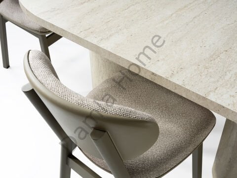 Vega Masa Sandalye Takımı - Traverten