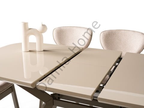 Roma Masa Sandalye Takımı - Cappucino