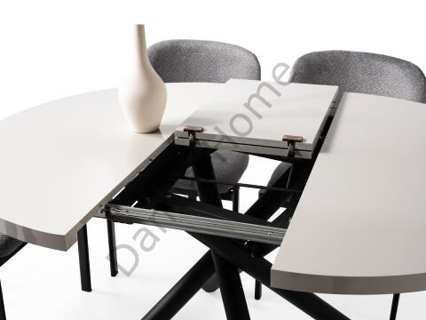 Ritim Masa Sandalye Takımı - Sis Gri/Siyah