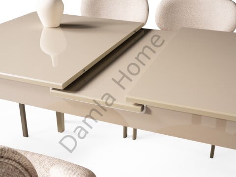 Paris Masa Sandalye Takımı - Cappucino