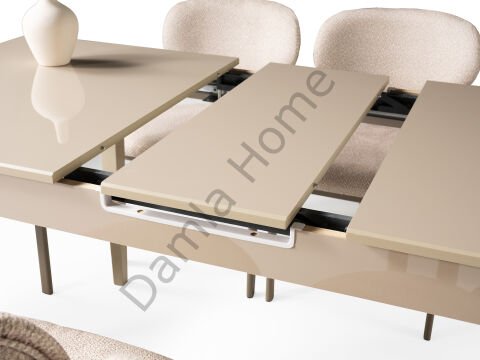 Paris Masa Sandalye Takımı - Cappucino