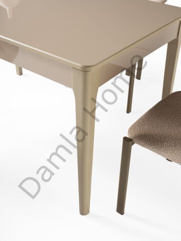 Paris Masa Sandalye Takımı - Cappucino