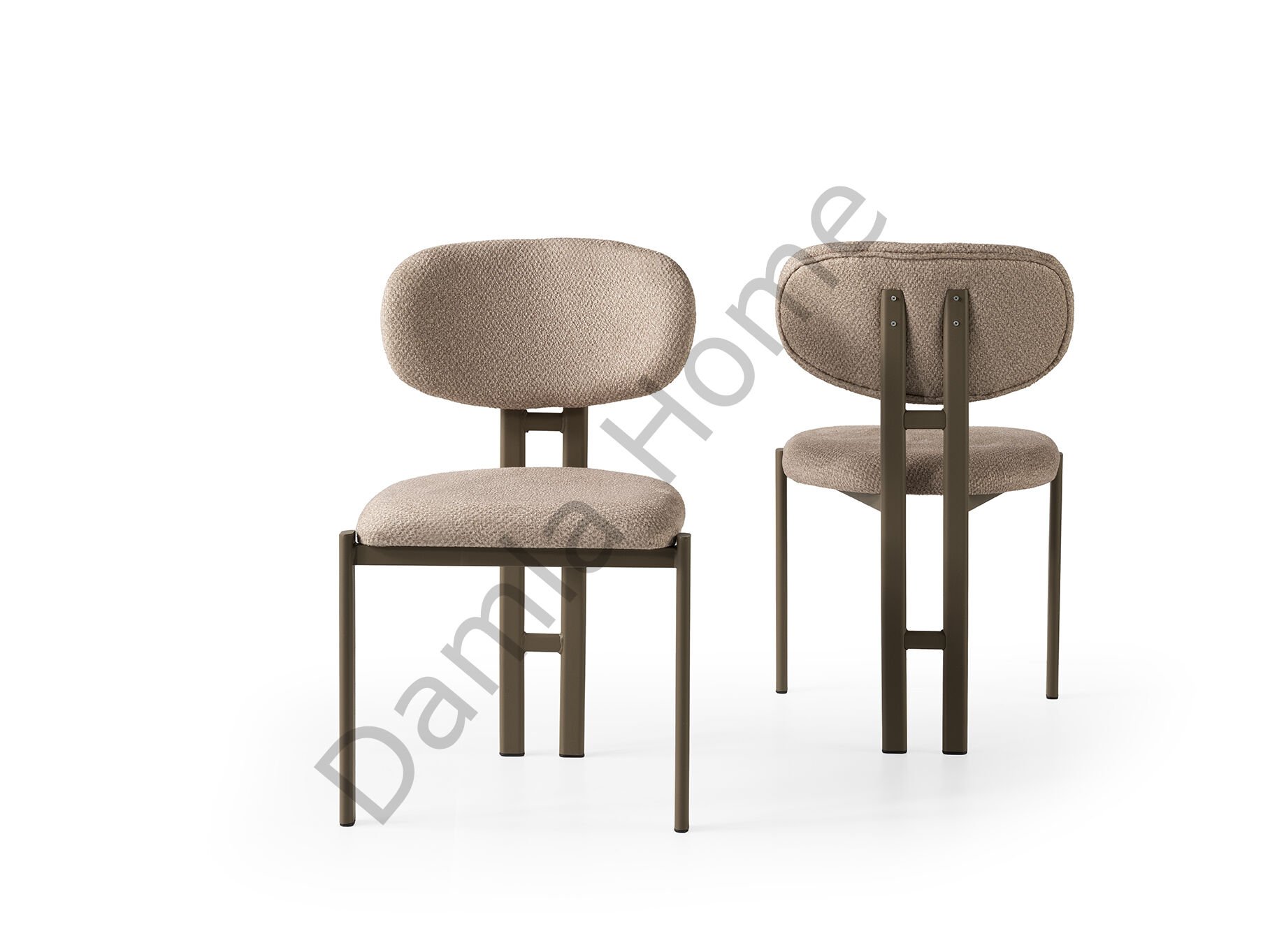 Gala Sandalye - Cappucino/Vizon