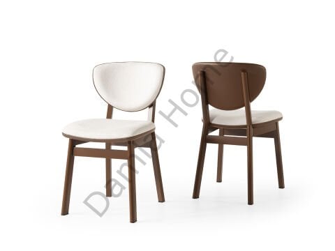 Lion Sandalye - Kahve/Krem