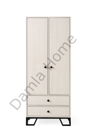 Luna İki Kapaklı Dolap - Monet