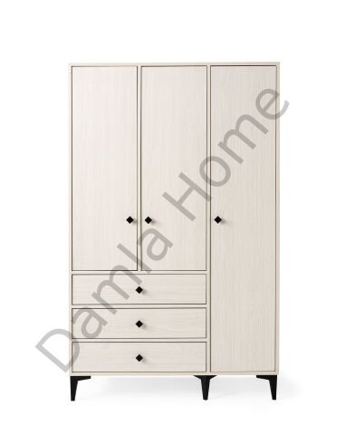 Mira Üç Kapaklı Dolap - Monet