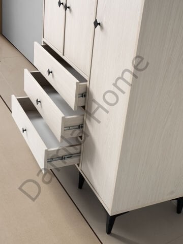 Mira Üç Kapaklı Dolap - Monet