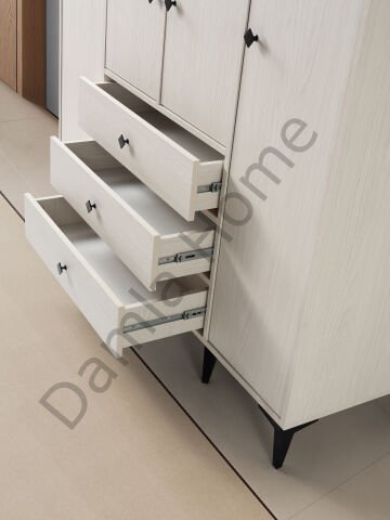 Mira Dört Kapaklı Dolap - Monet