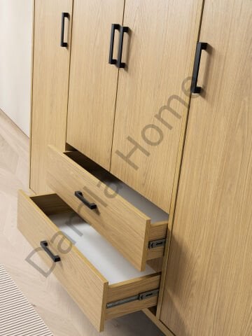 Nova Dört Kapaklı Dolap - Klimt