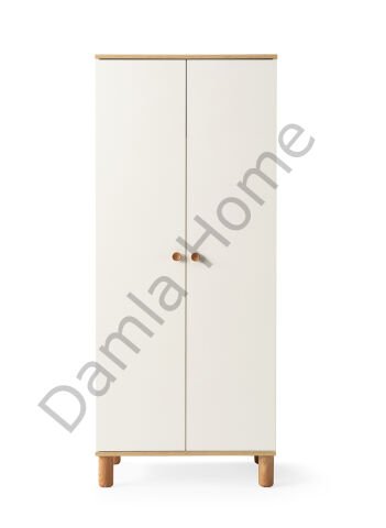 Duru İki Kapaklı Dolap - Ekru