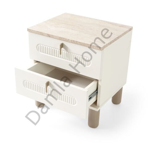 Vega Komodin - Ekru/Traverten