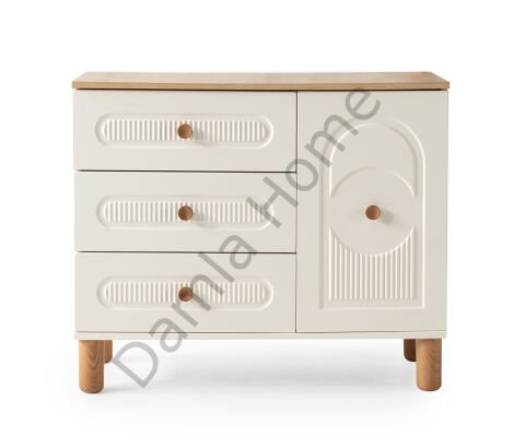 Orion Şifonyer - Ekru/Meşe