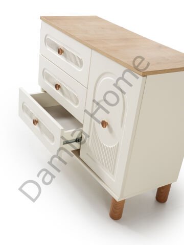 Orion Şifonyer - Ekru/Meşe