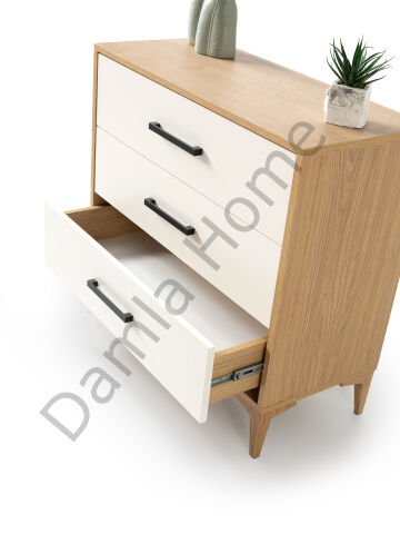 Nova Şifonyer - Klimt/Ekru