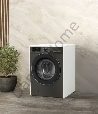 Çamaşır Makinesi Dolabı - Beyaz