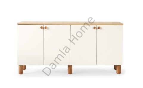 Duru Konsol - Ekru/Meşe