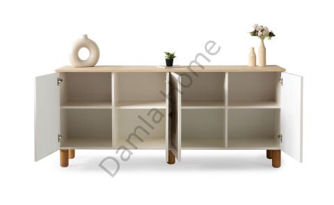 Orion Konsol - Ekru/Meşe