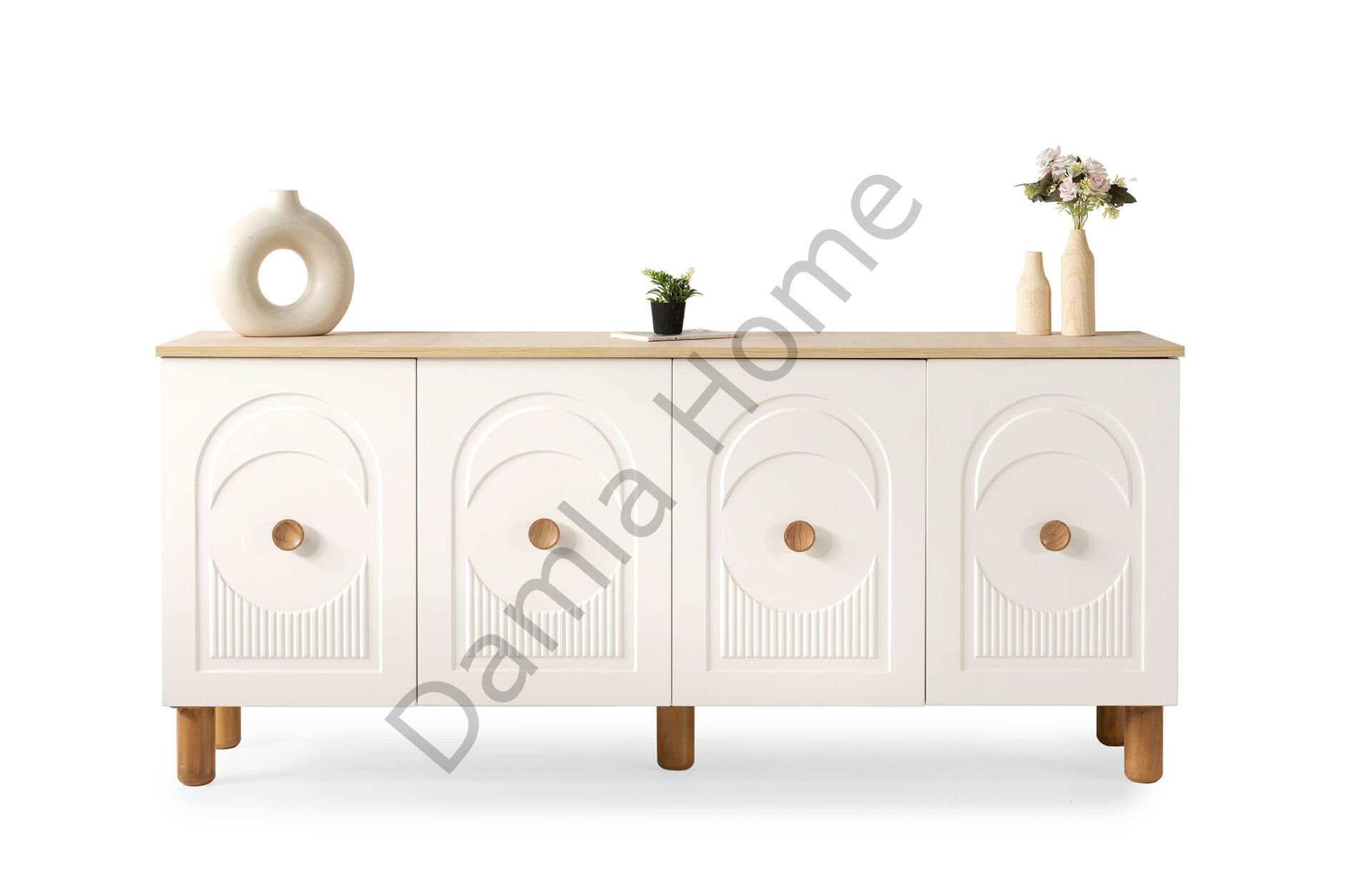 Orion Konsol - Ekru/Meşe