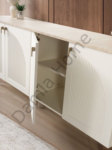 Vega Konsol - Ekru/Traverten