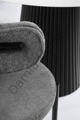 Beste Masa Sandalye Takımı - Beyaz/Siyah