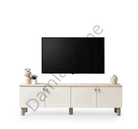 Vega Tv Ünitesi - Ekru/Traverten
