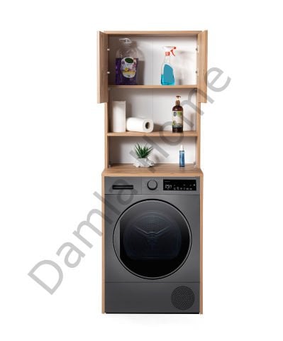 Çamaşır Makinesi Dolabı - Çam
