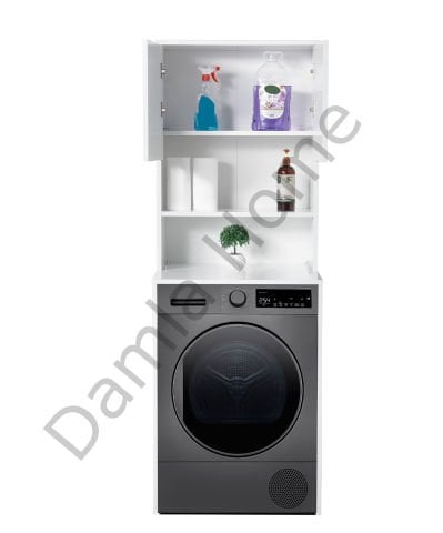 Çamaşır Makinesi Dolabı - Beyaz