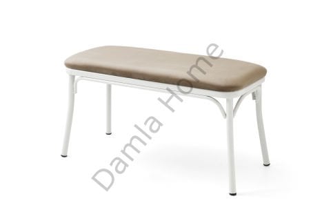 Atlas Bench 92'lik - Kahve/Beyaz