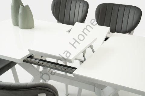 Venedik Masa Sandalye Takımı - Beyaz