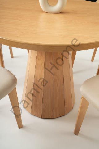 Bohem Masa Sandalye Takımı - Kayın/Naturel