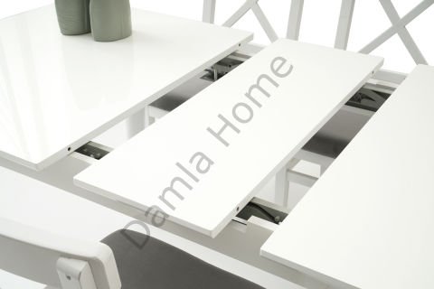 Eliz Masa Sandalye Takımı - Beyaz