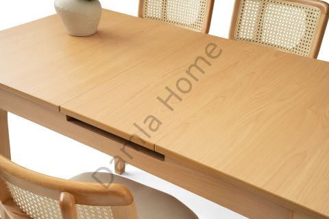 Göksu Masa Sandalye Takımı - Kayın/Naturel