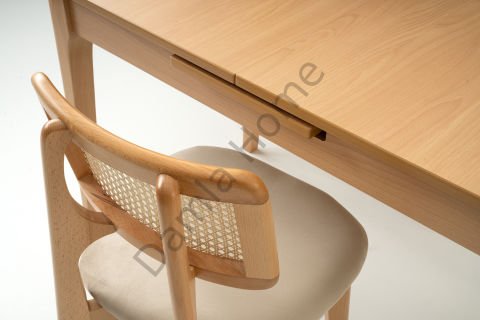 Göksu Masa Sandalye Takımı - Kayın/Naturel