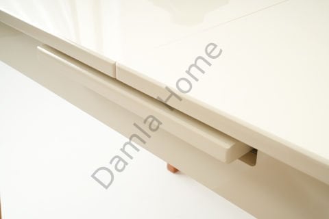 Göksu Masa Sandalye Takımı - Ekru/Naturel