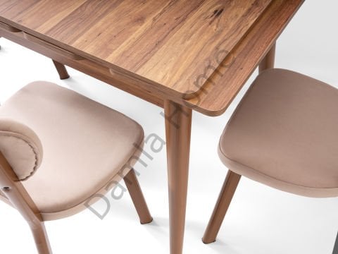 Rüzgar Masa Sandalye Takımı - Ceviz