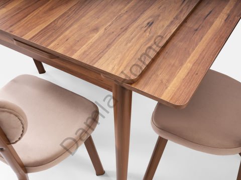 Rüzgar Masa Sandalye Takımı - Ceviz