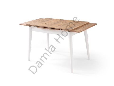 Ece Masa Sandalye Takımı - Çam/Beyaz