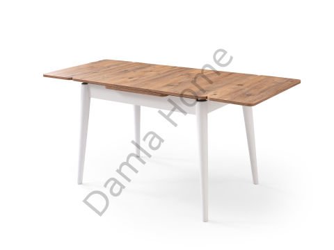 Ece Masa Sandalye Takımı - Çam/Beyaz