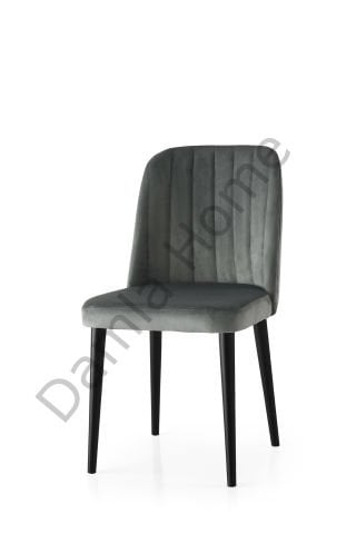 Milano Sandalye - Gri/Siyah