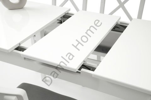 Göksu Masa Sandalye Takımı - Beyaz