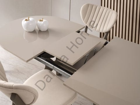 Haliç Masa Sandalye Takımı - Cappucino